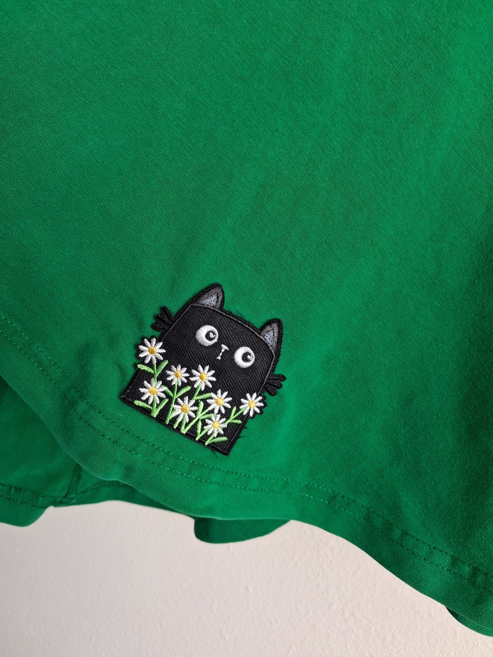 Arshiner Girls Green Short-Sleeve Twirl Dress - Picture 4 of 7